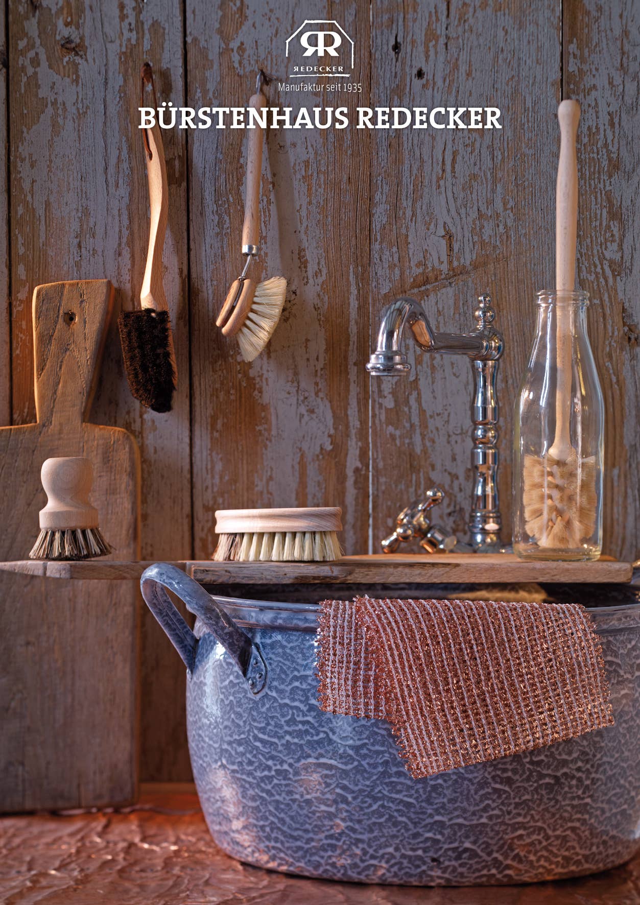 Bottle Brush with Light horsehair bristles