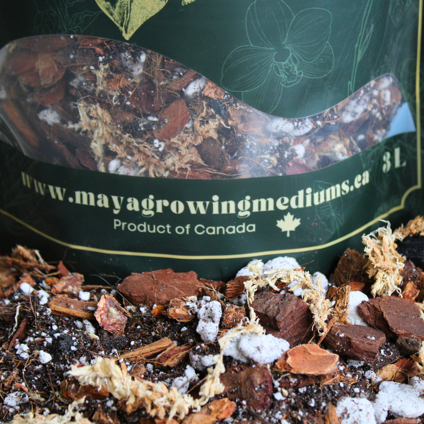 Orchid blend- Potting media: 3L