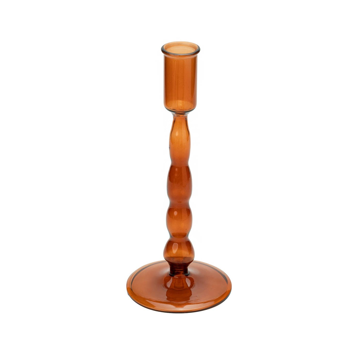 Carina Candleholder Amber Med.