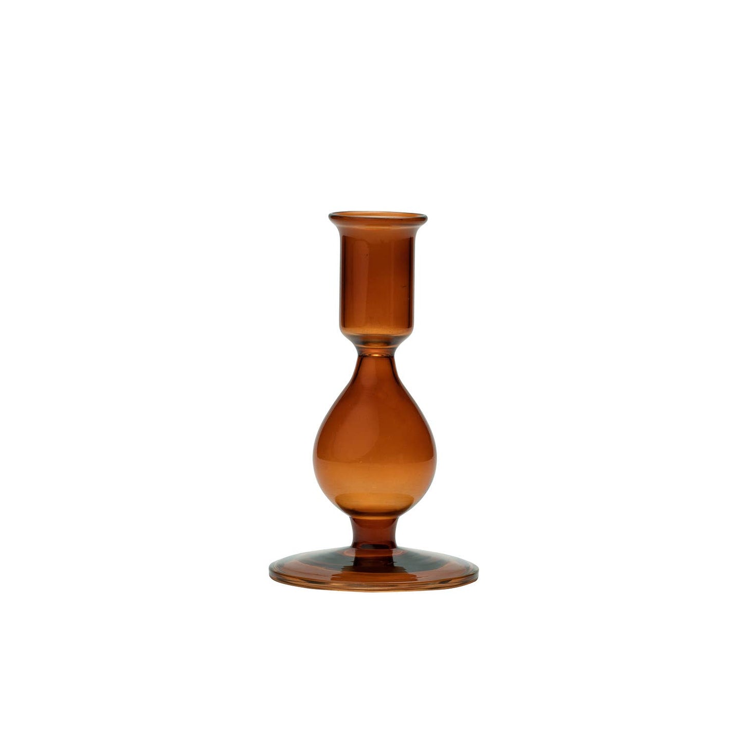 Carina Candleholder Amber Small
