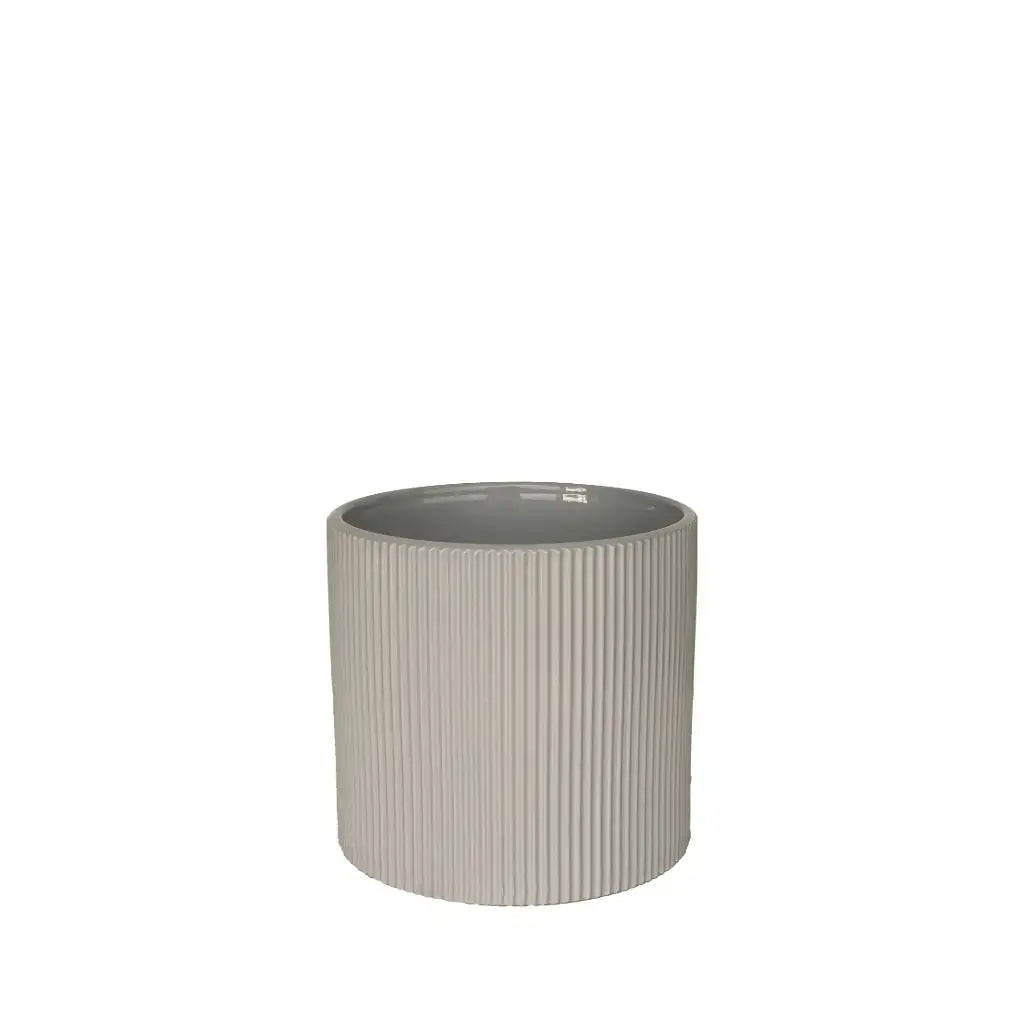 Siena Pot Taupe - 6.5 x 6.25"