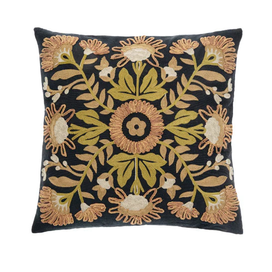 Primrose Embroidered Pillow