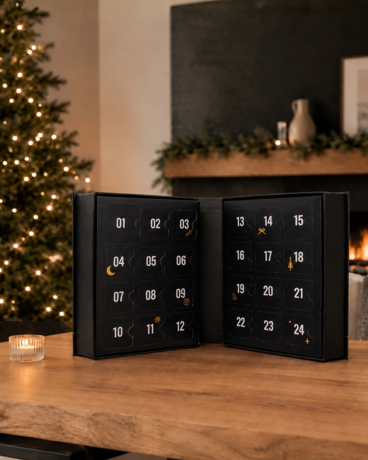 24 Nights of Tealights Advent Calendar