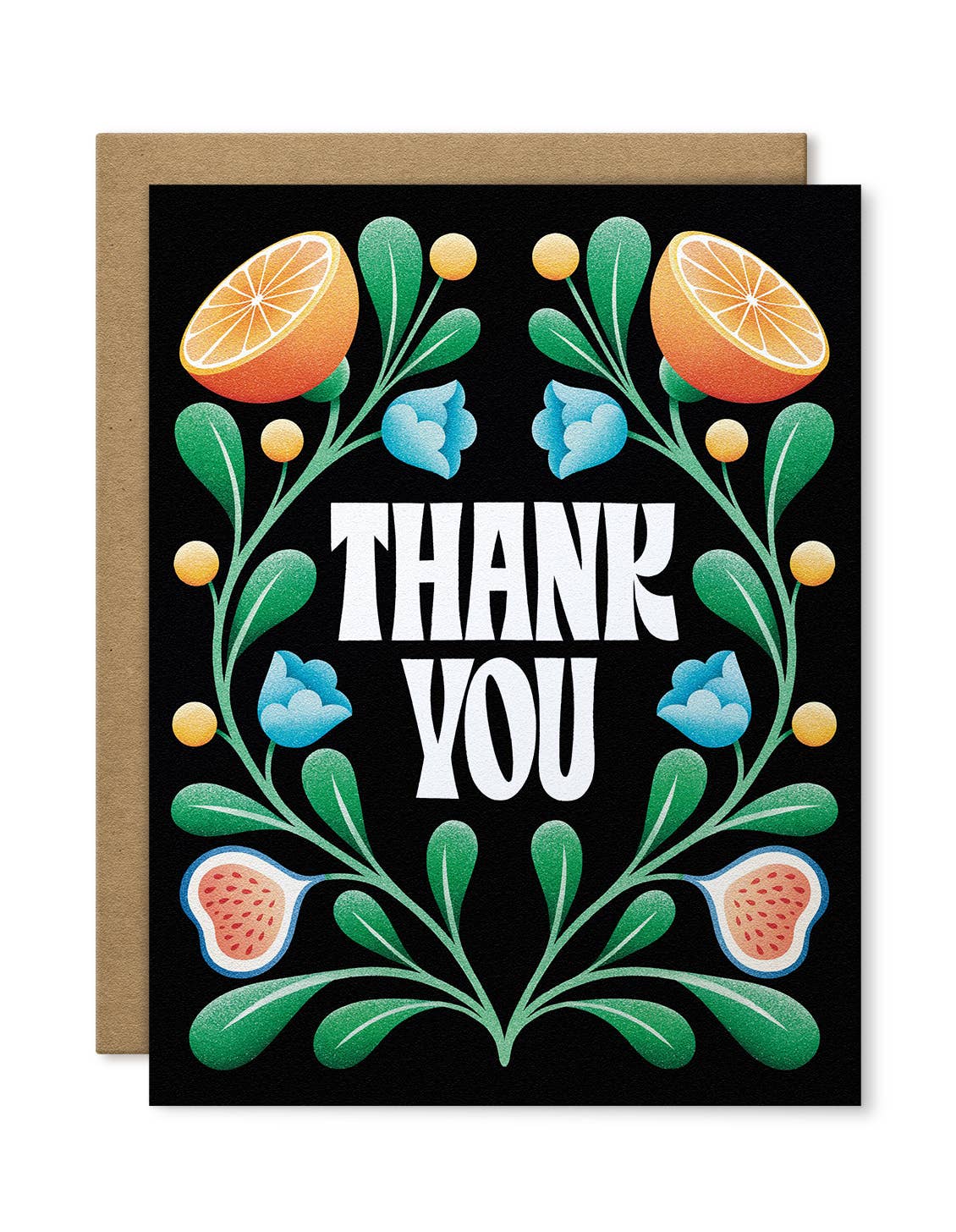 Thank You Oranges and Figs Card