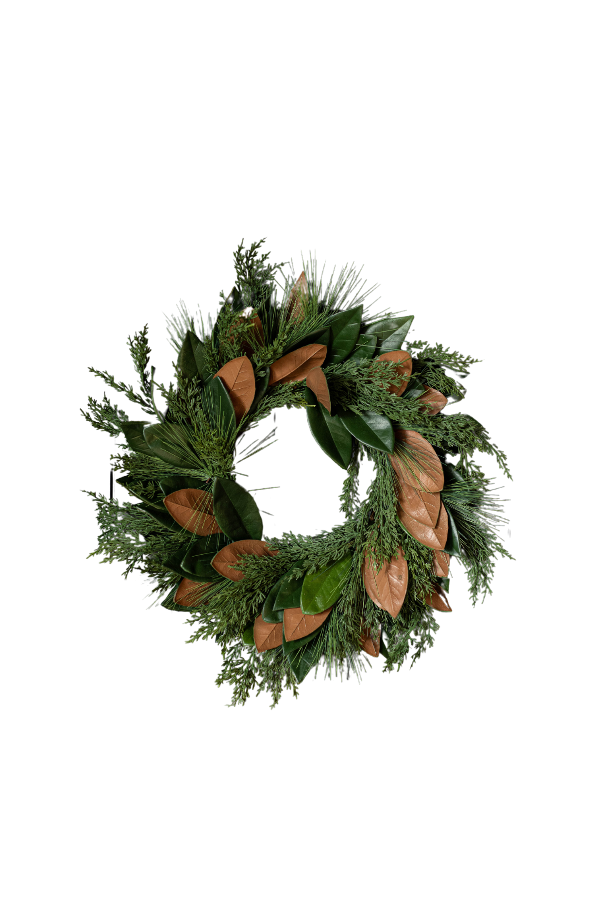 Magnolia Norfolk Cypress Wreath