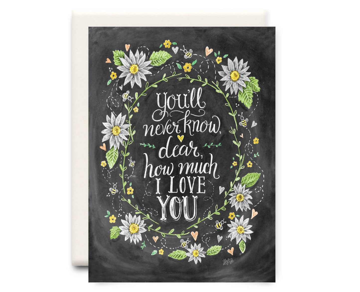 How Much I Love You Greeting Card