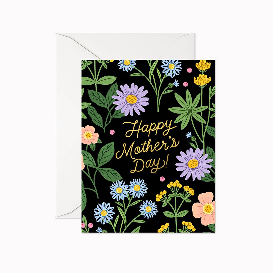 Happy Mother's Day Wildflowers Card