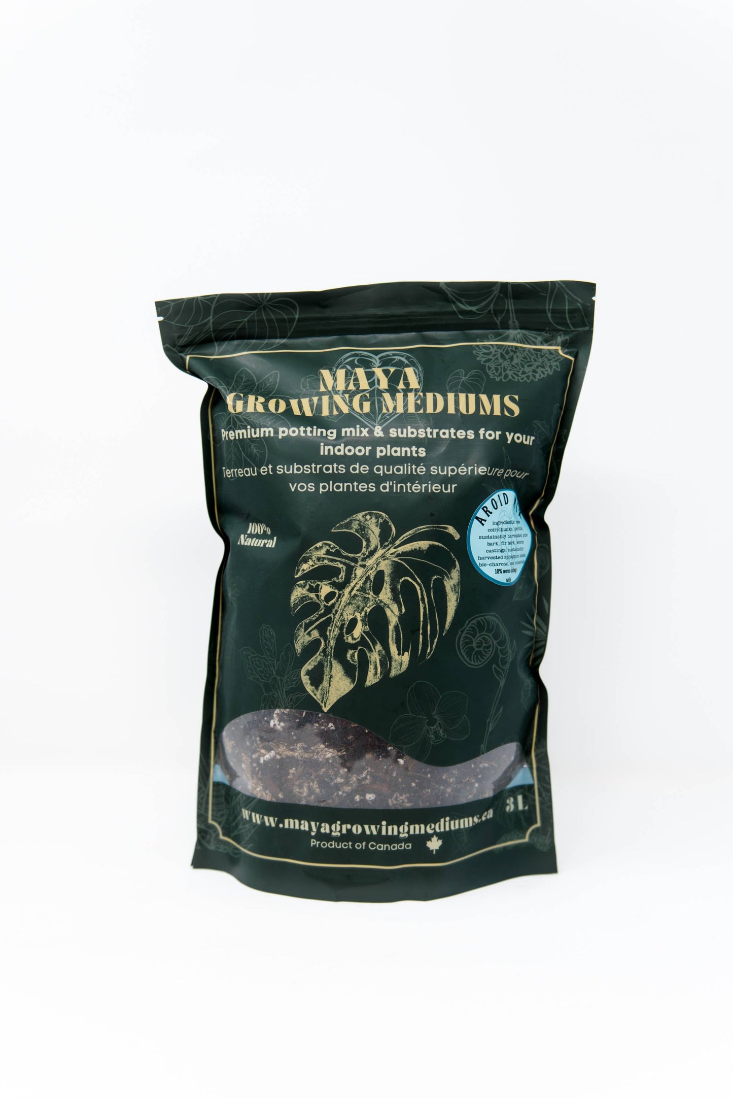 Aroid blend- Potting soil for indoor plants: 3L
