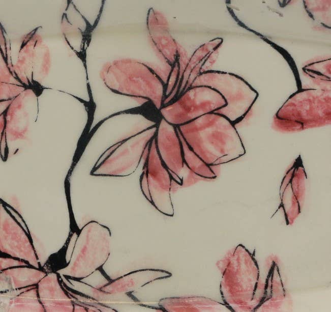 Mug 10oz: Blue Leaves