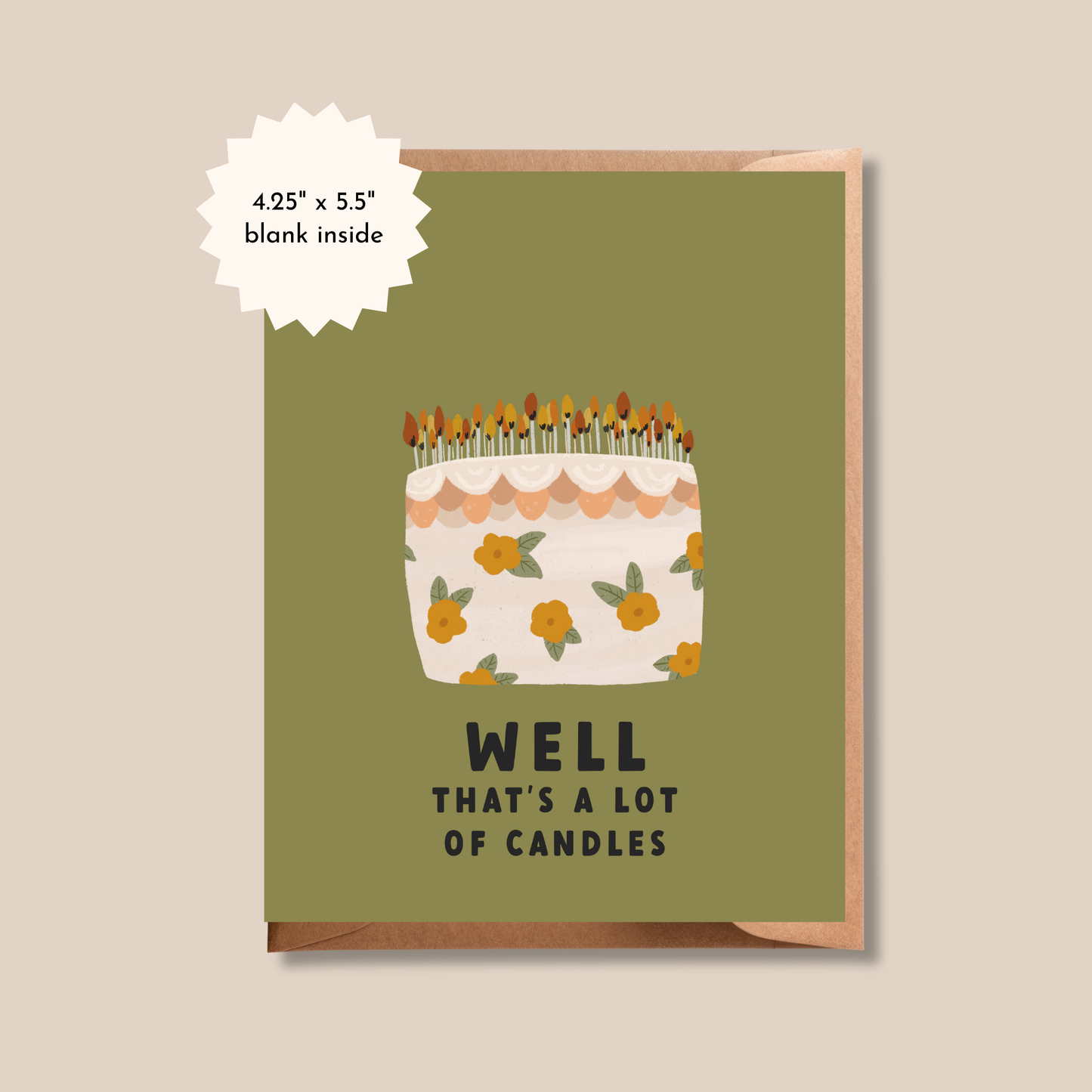 Funny Old Age Birthday Greeting Card