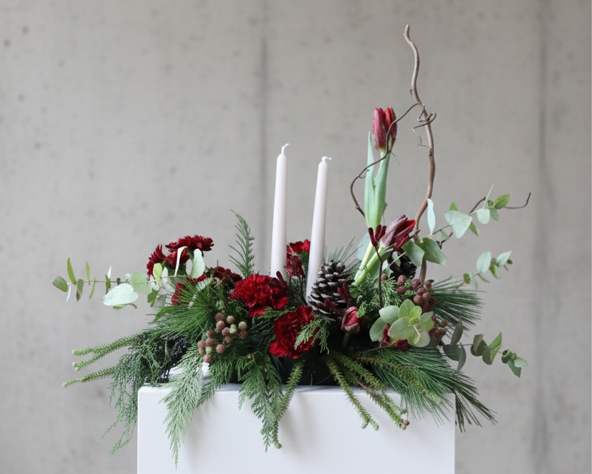 Timeless Christmas Centrepiece