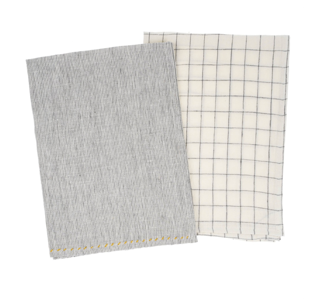 Linen Picnic Tea Towel