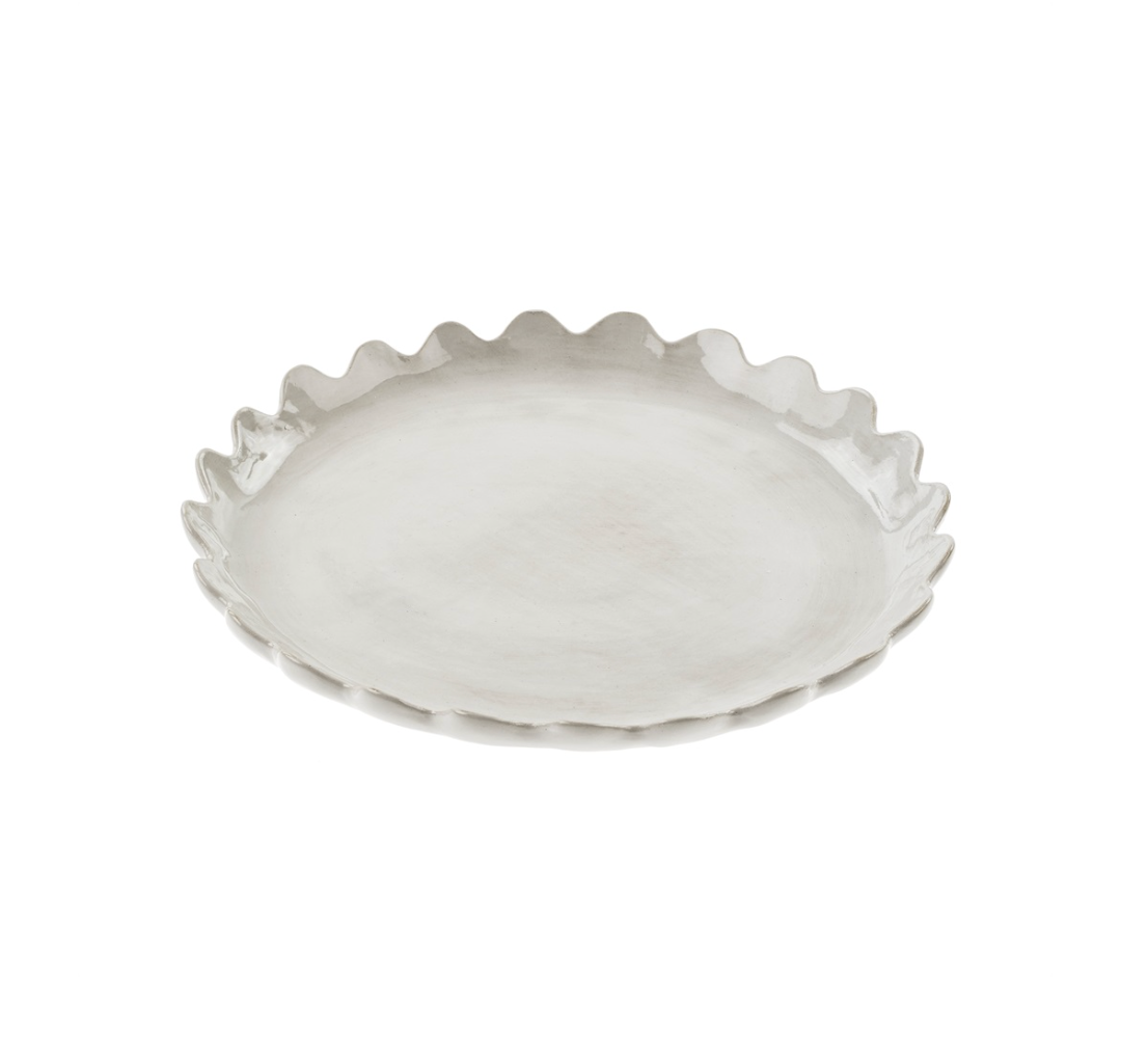 Scalloped Plate