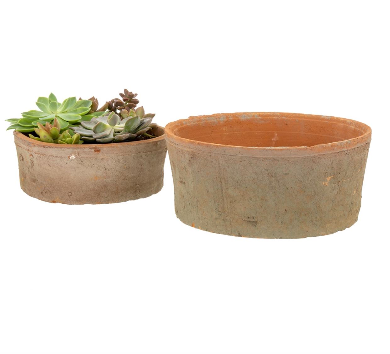 Aged Clay Planter