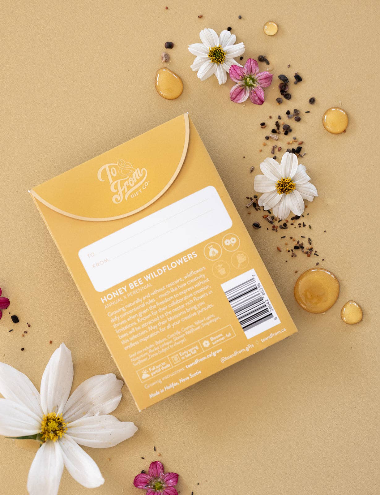 Honey Bee Wildflowers - Seed Packet