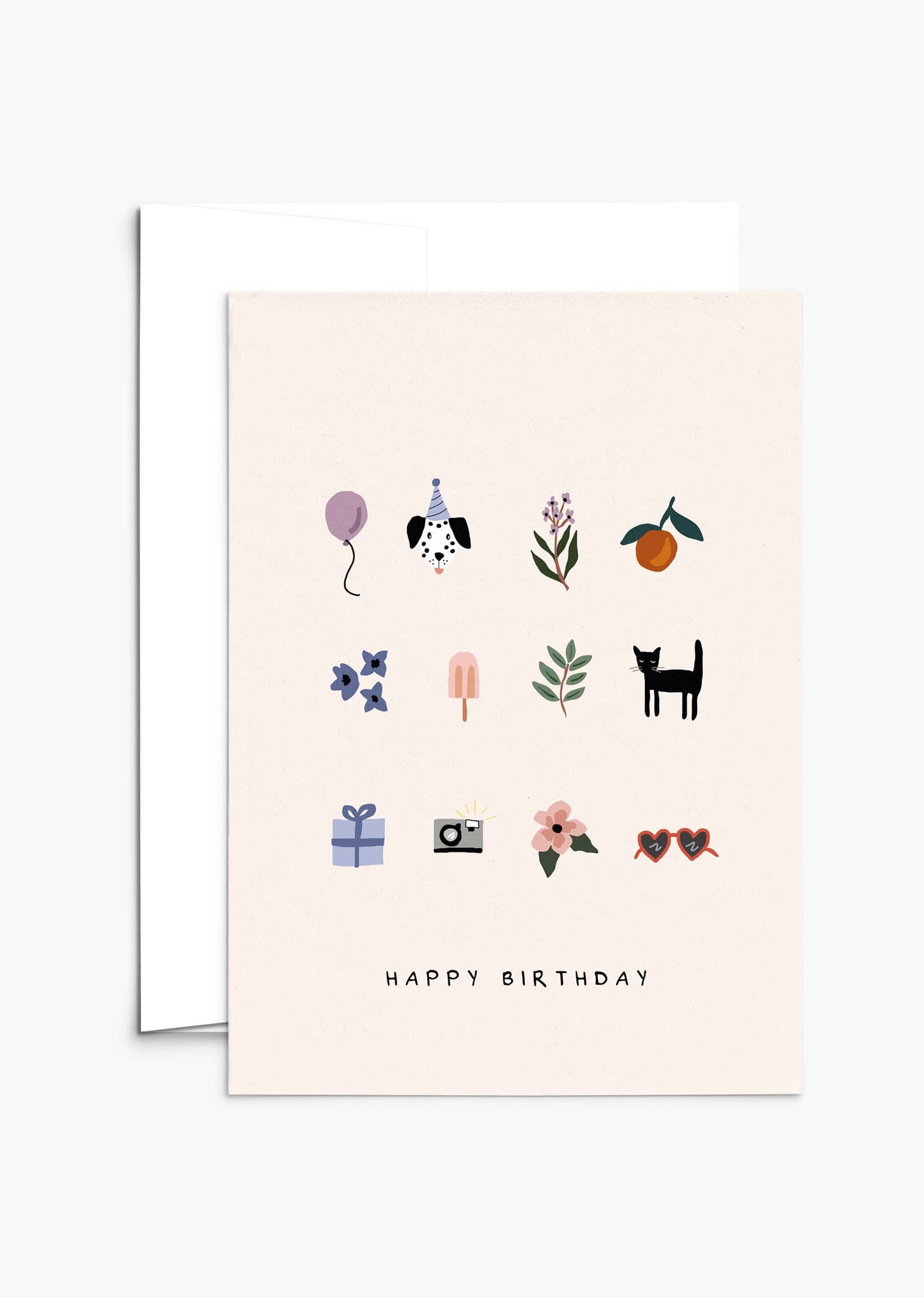 Bonne Fete & Pictures Birthday Card