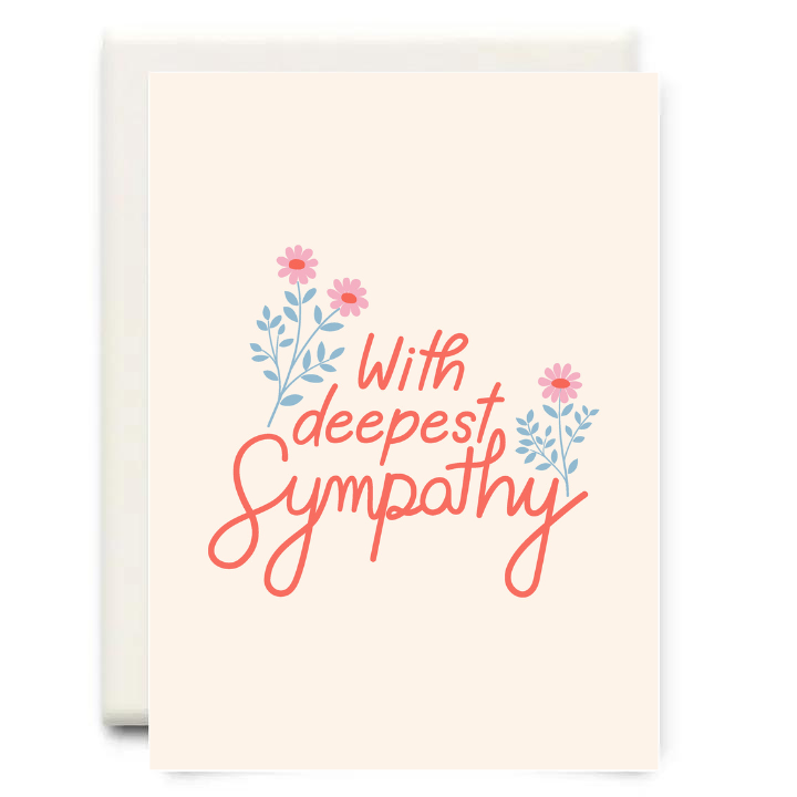 With Deepest Sympathy Card