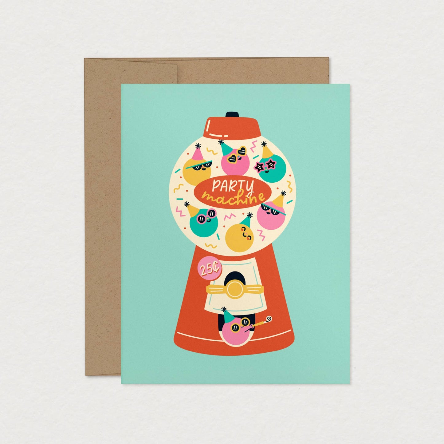 Party Machine Birthday Card
