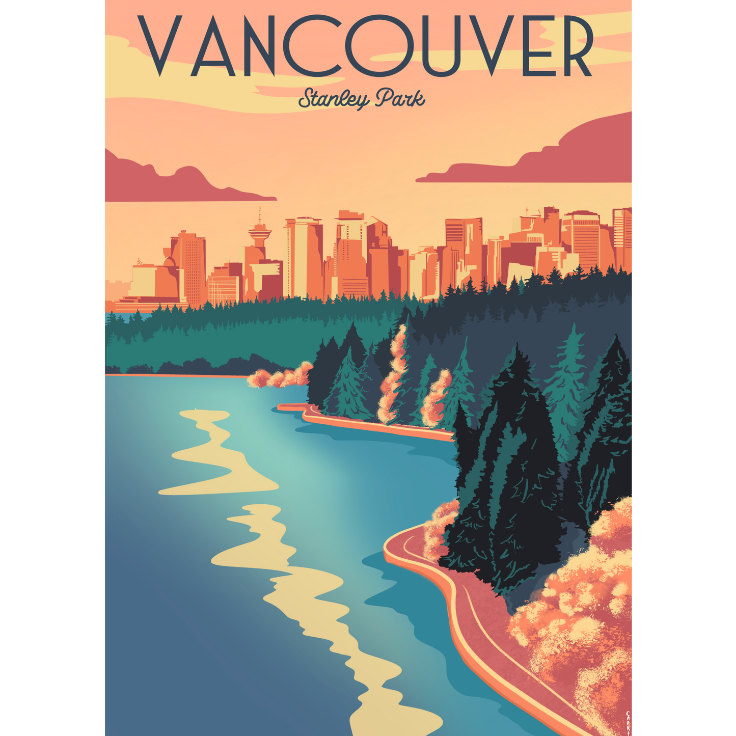 Vancouver 1000-Piece Puzzle