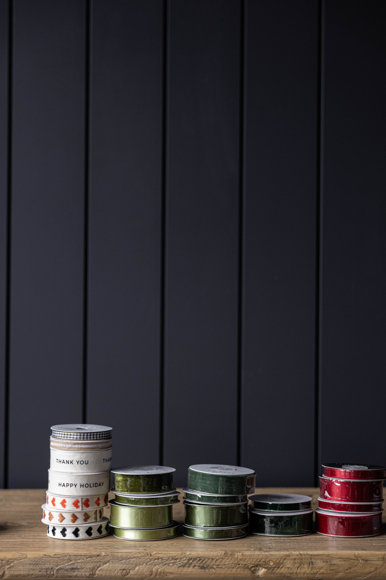 Forest Green Satin Ribbon: Small