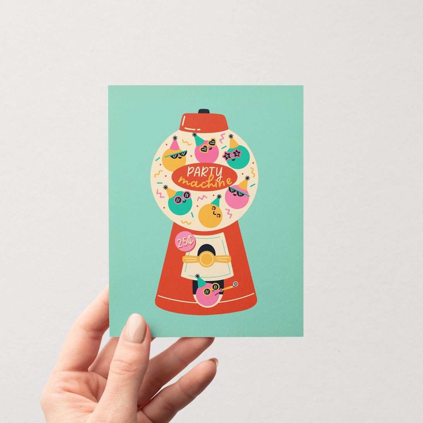 Party Machine Birthday Card
