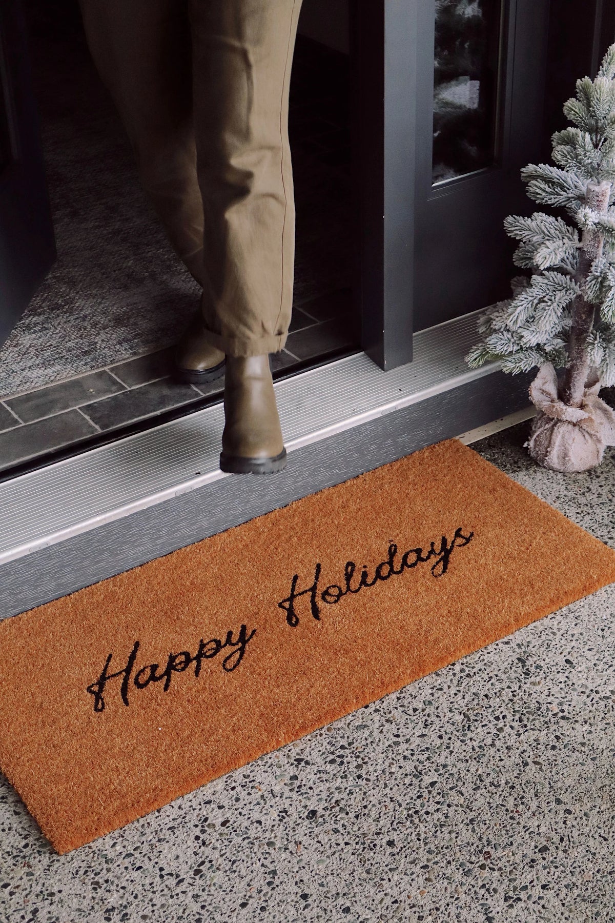 Happy Holidays Doormat