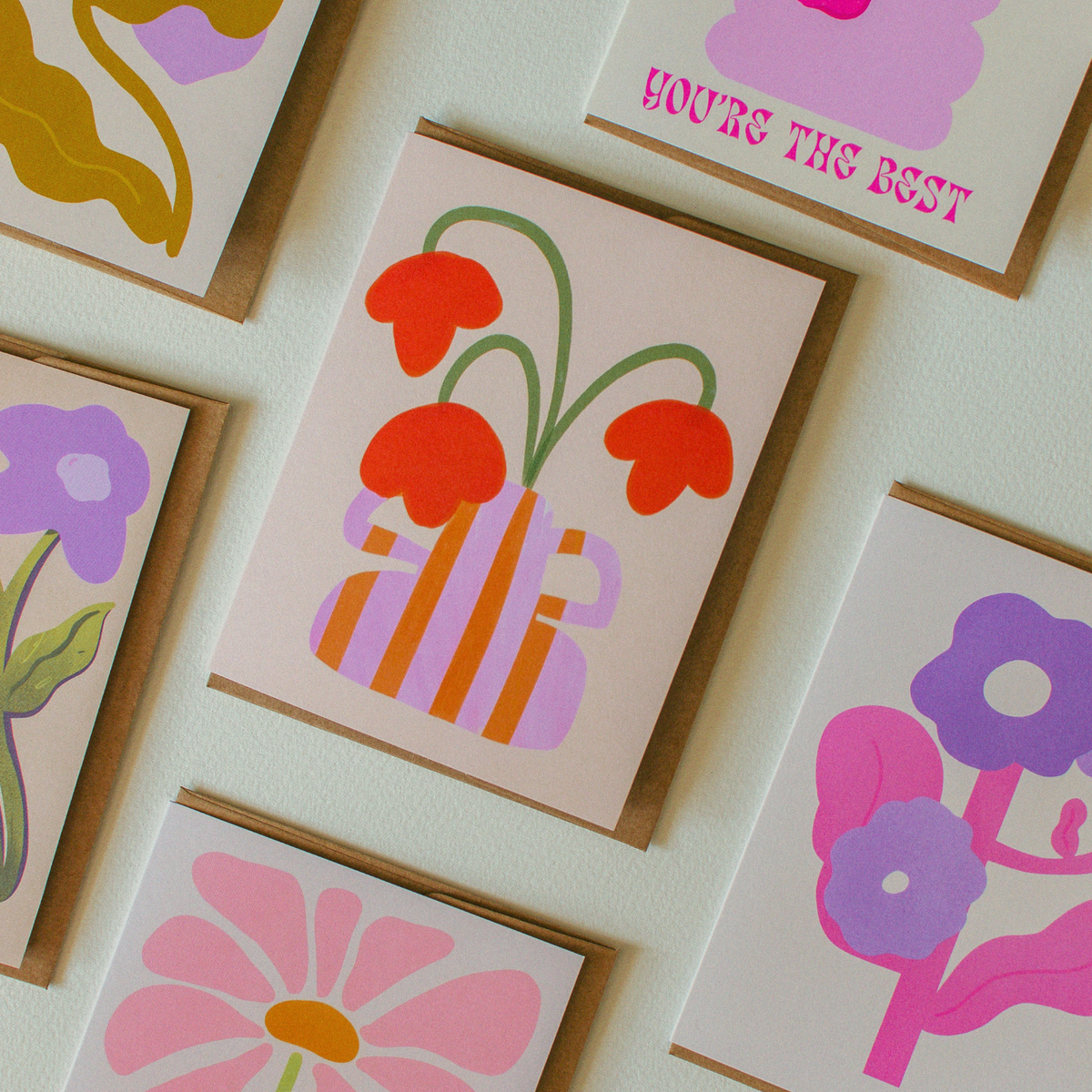Flower Pot Greeting Card