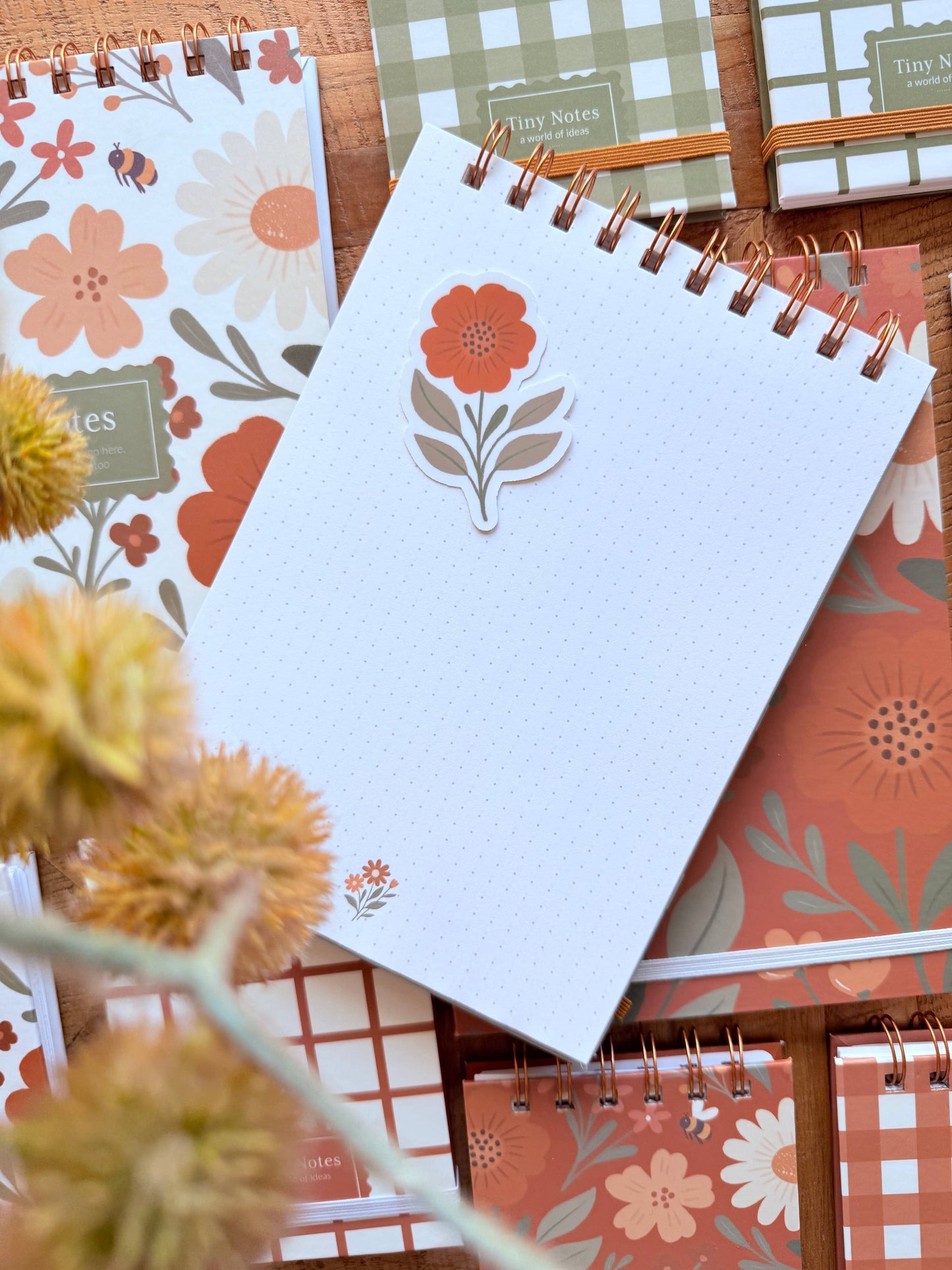 Floral Notebook: Blank