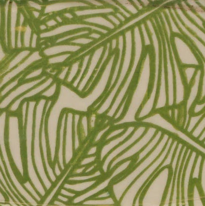 Large mug 18oz: Blue Leaves