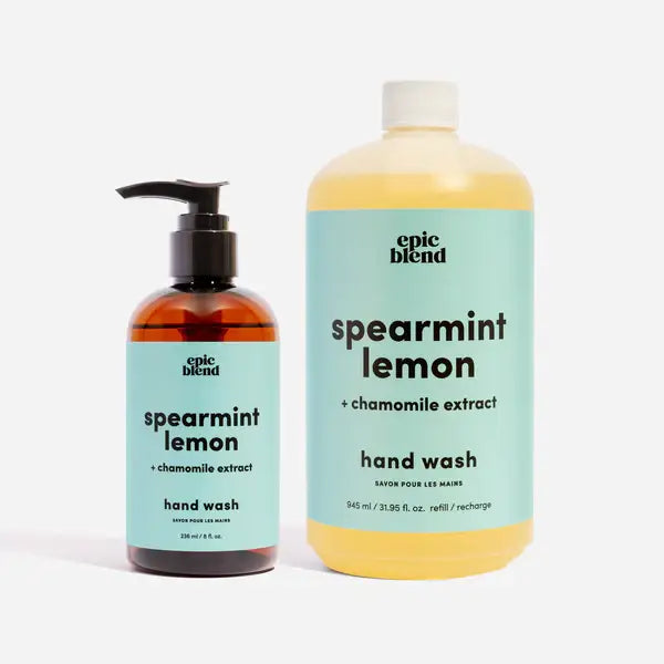 Spearmint Lemon Hand Soap: 8oz