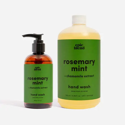 Rosemary Mint Hand Soap: 8oz