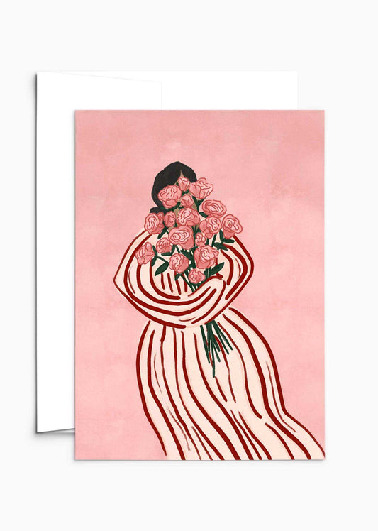 Bouquet of Roses Greeting Card