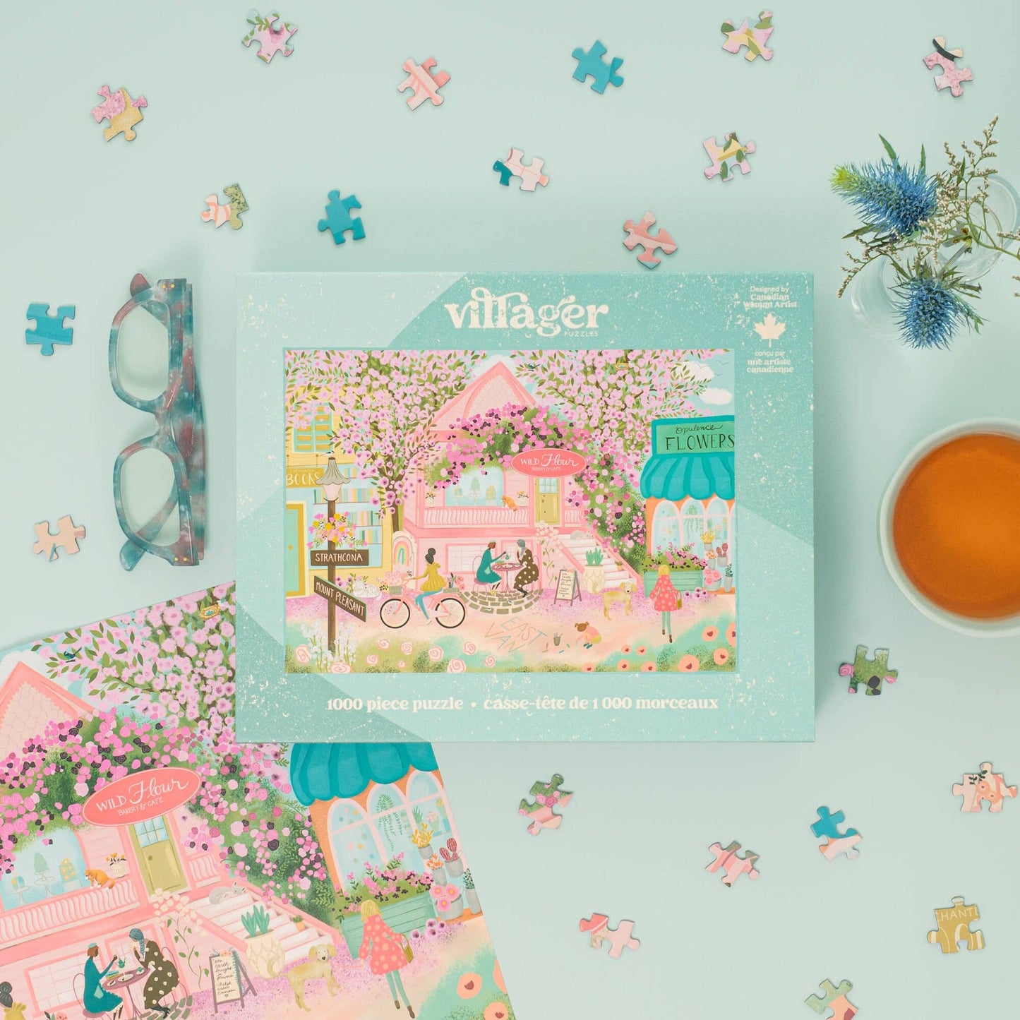 City in Bloom 1000-Piece Puzzle
