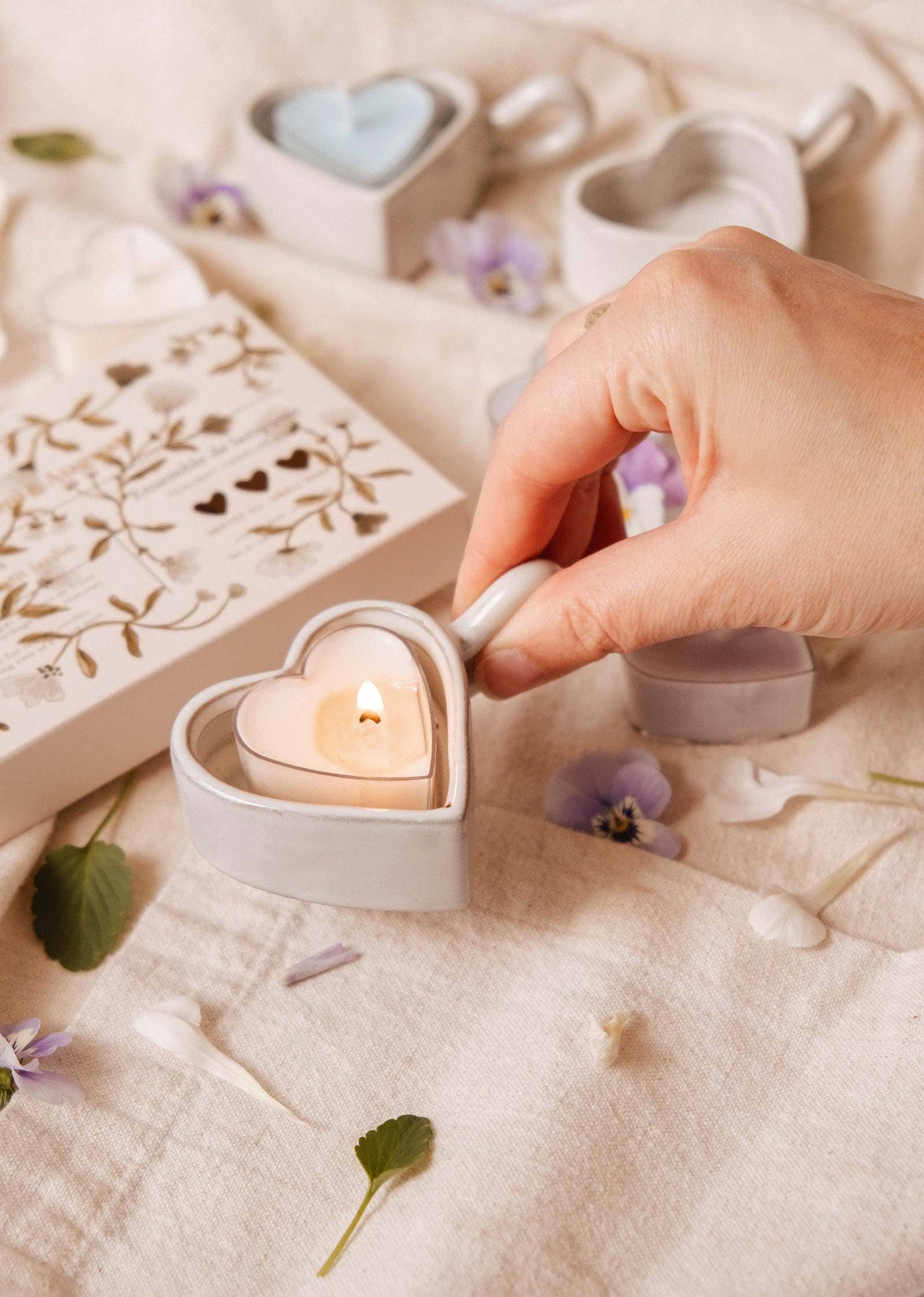 Heart & Glow Tealight Holder