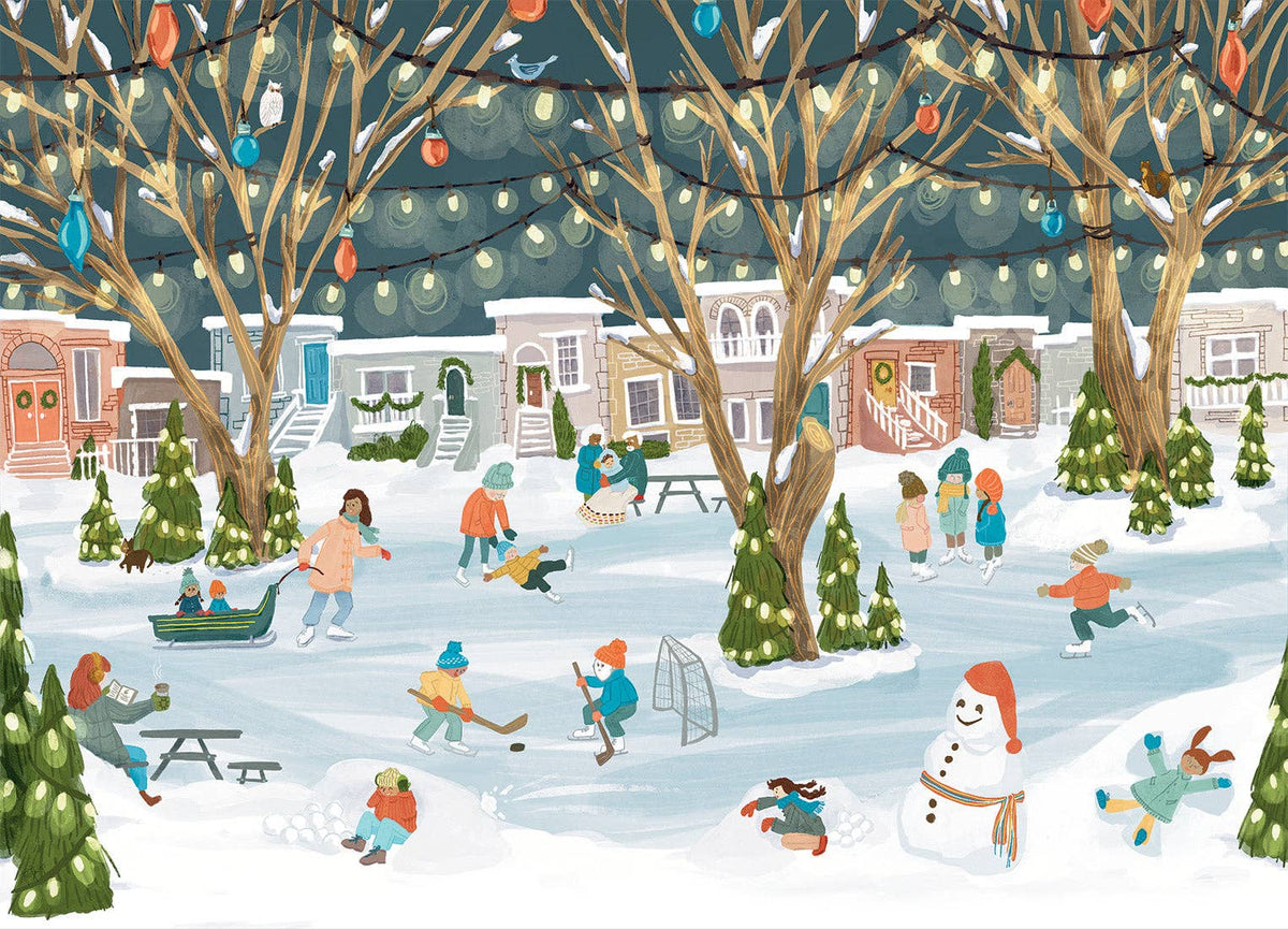 Neighbourhood Rink | 250-Piece Puzzle