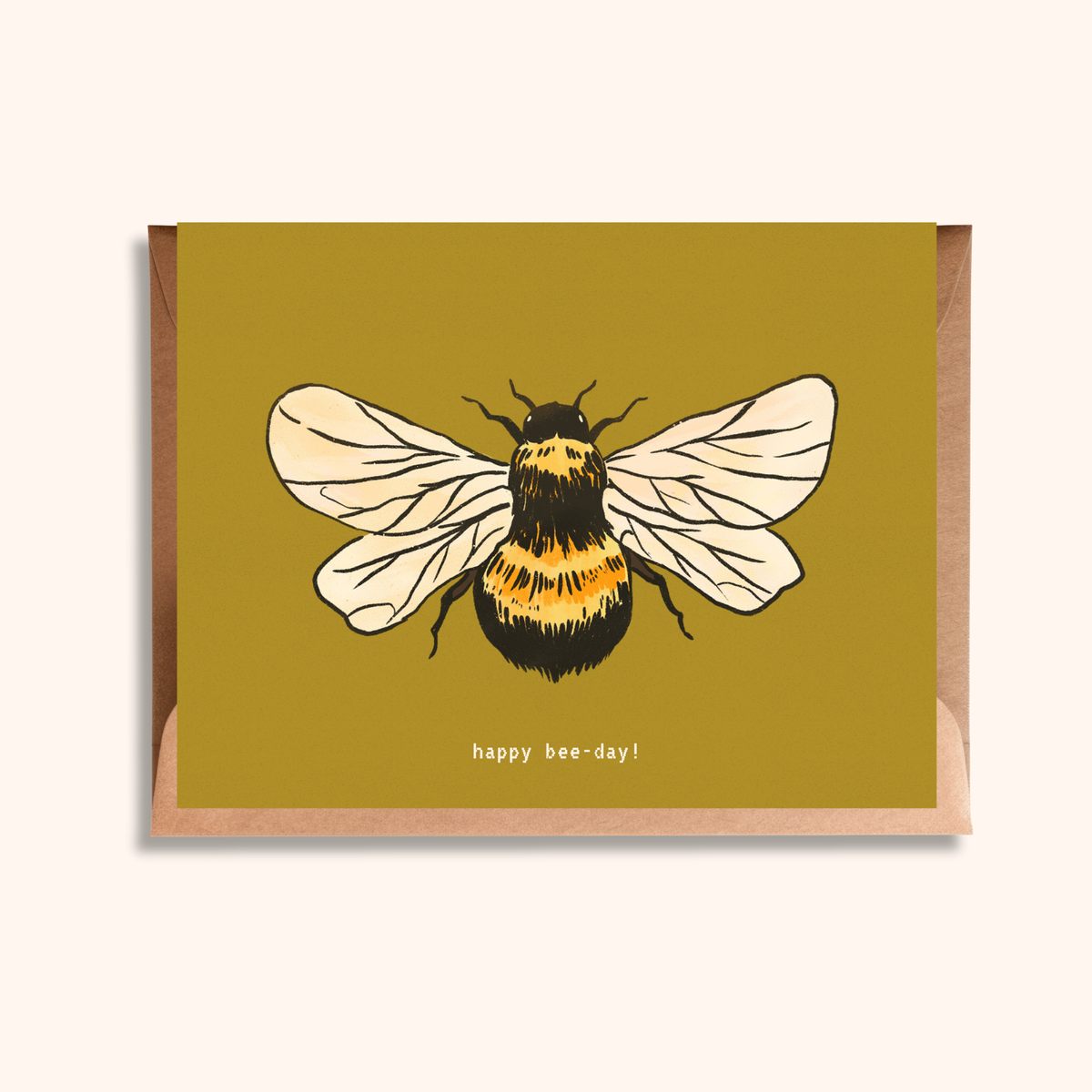 Happy Bee-Day Greeting Card