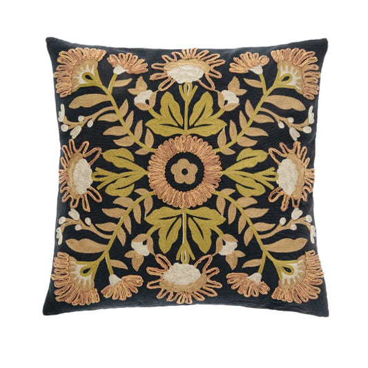 Primrose Embroidered Pillow