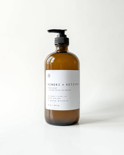 Hinoki + Vetiver Hand Soap