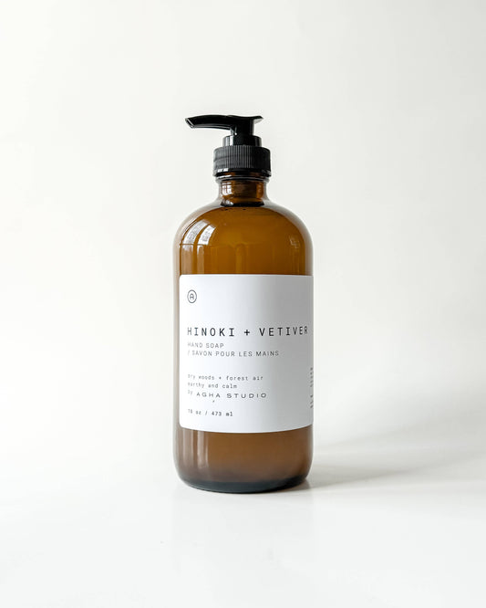 Hinoki + Vetiver Hand Soap