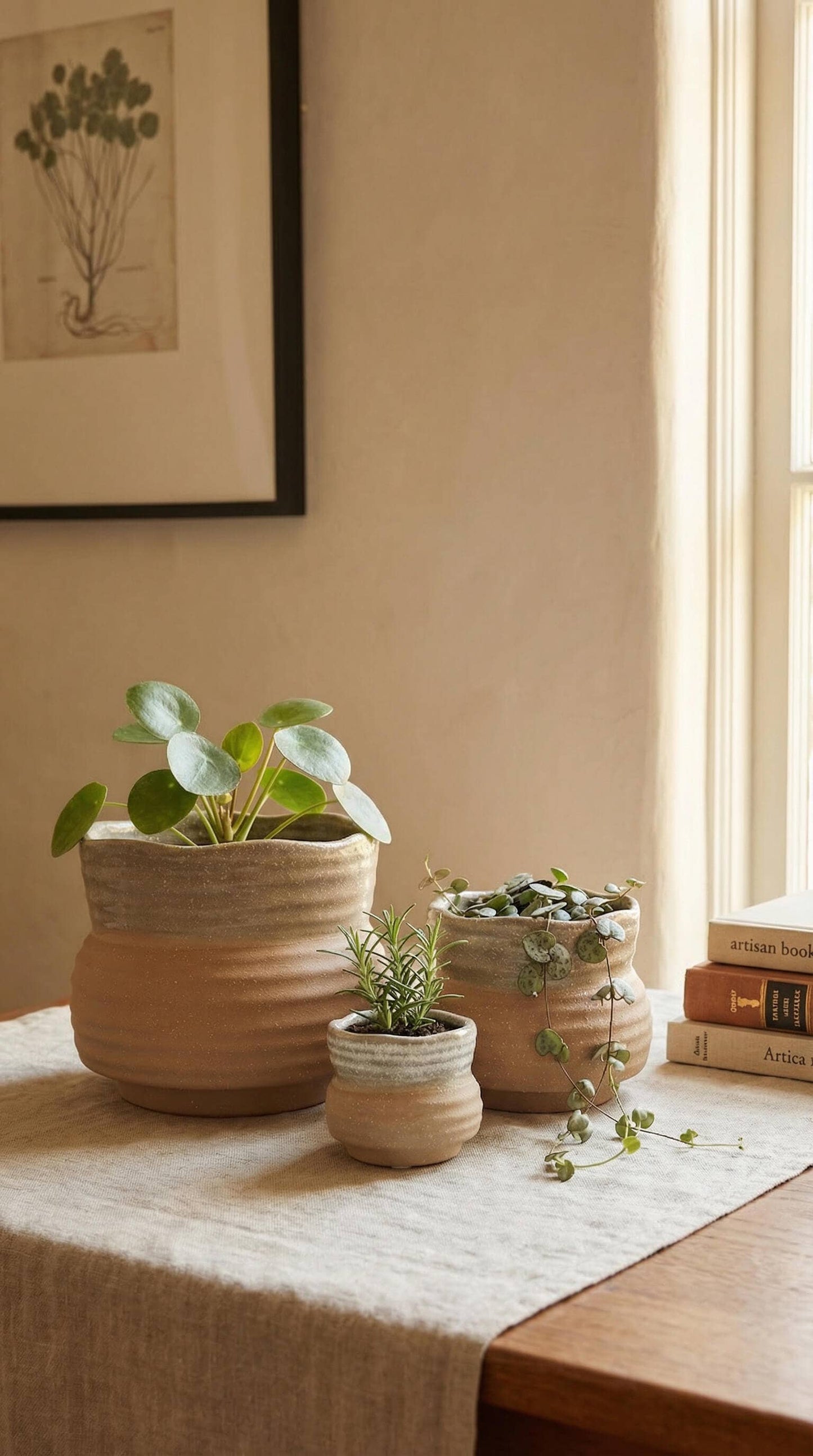 Marisol Ceramic Planter Pot 7.25"