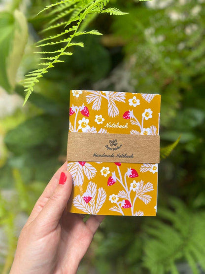 Wild Strawberry Pocket Journal