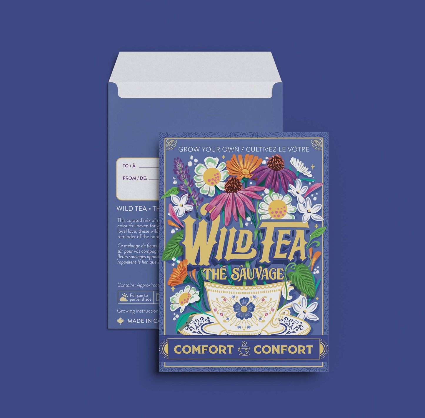 Grow Your Own Wild Tea (Comfort) - Seed Packet