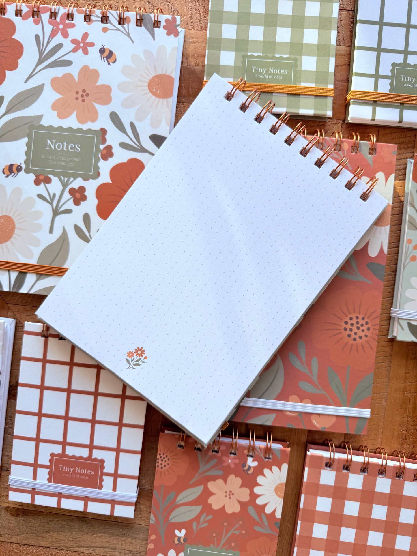 Floral Notebook: Blank