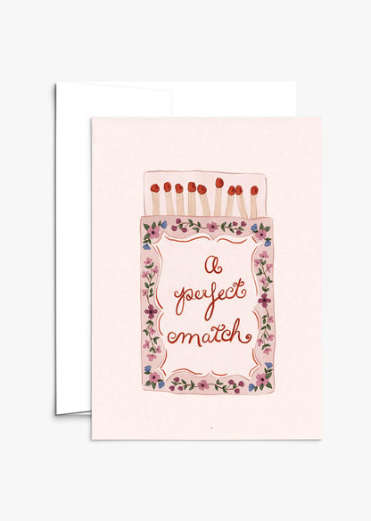 Perfect Match Greeting Card