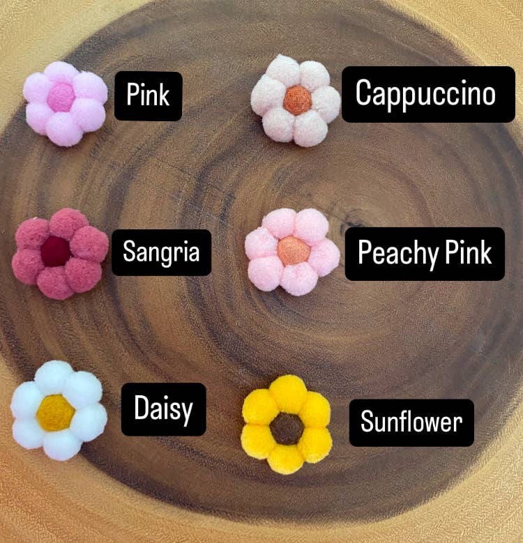 Flower Bookmark- Sangria