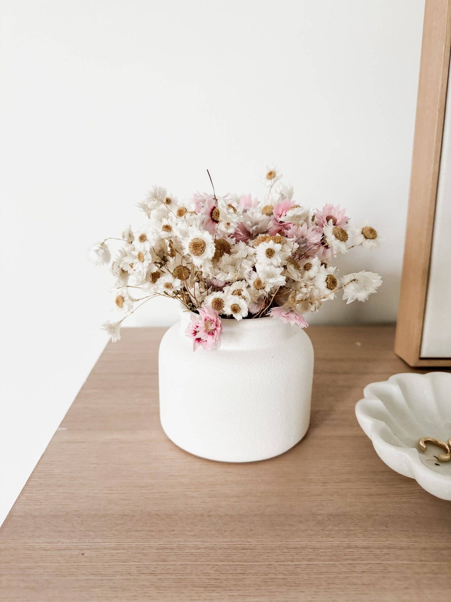 Sana Ceramic Textured Vases: Smallest