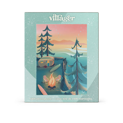 Coastal Camping 1000-Piece Puzzle