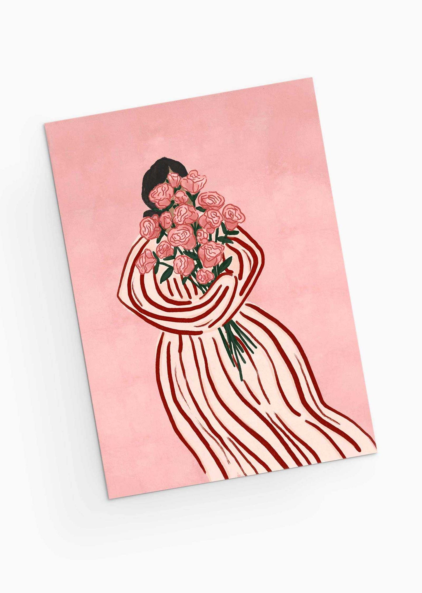 Bouquet of Roses Greeting Card