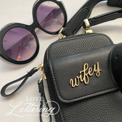 Wearable Words Gold Plated Pin- Writer