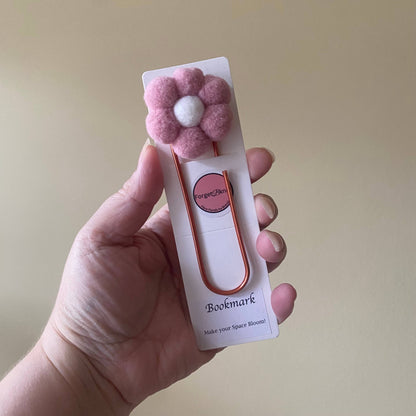 Flower Bookmark- Sangria
